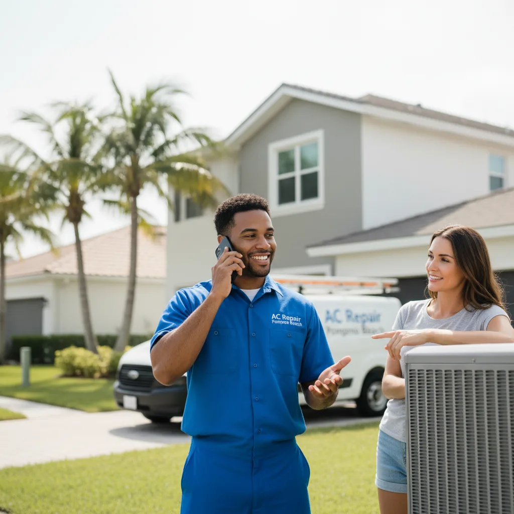 AC Repair Pompano Beach customer support in Gales Ferry